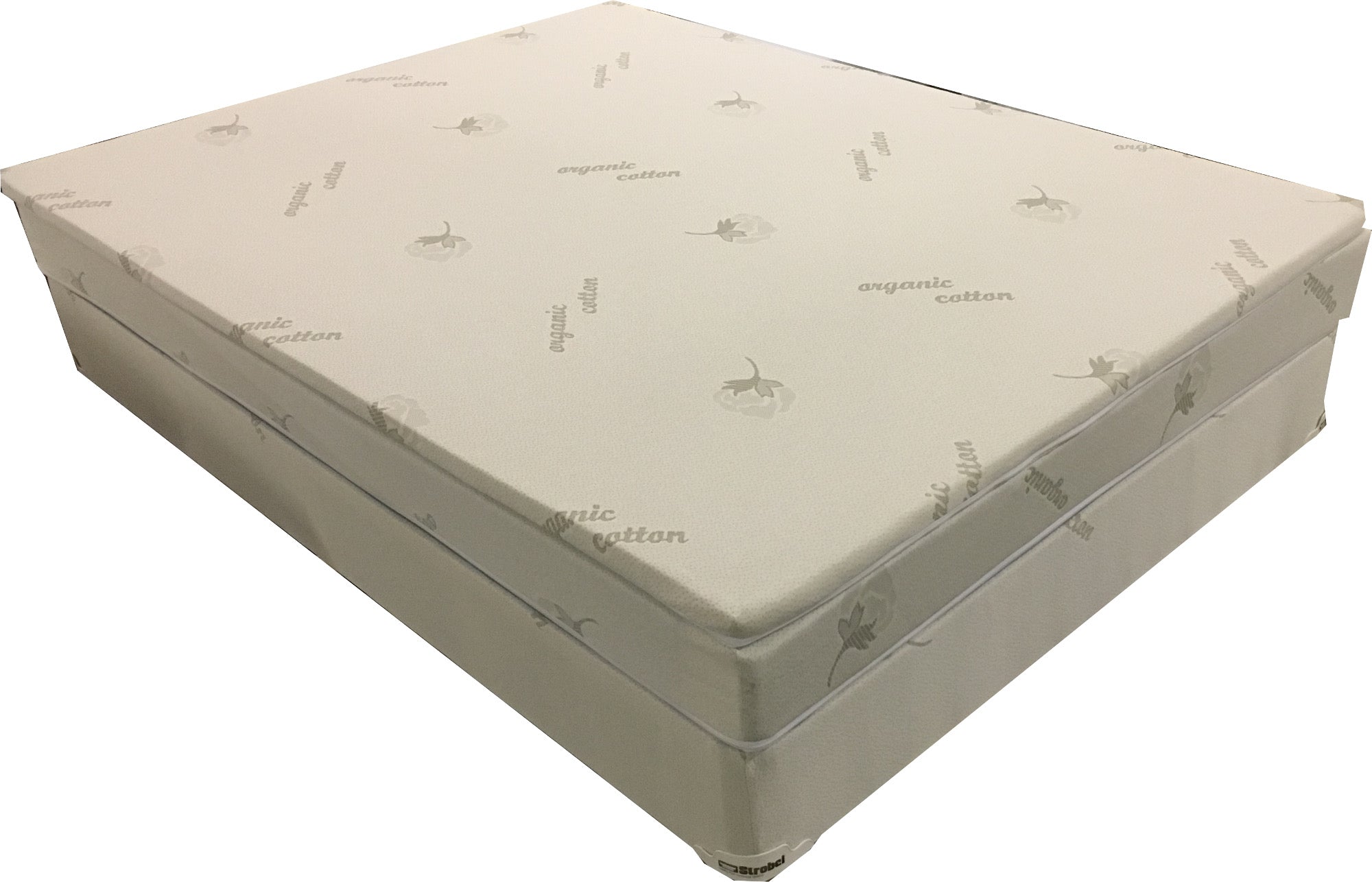 Strobel Organic Softside Waterbed Patented Leak-Proof Deep 7-in Fill