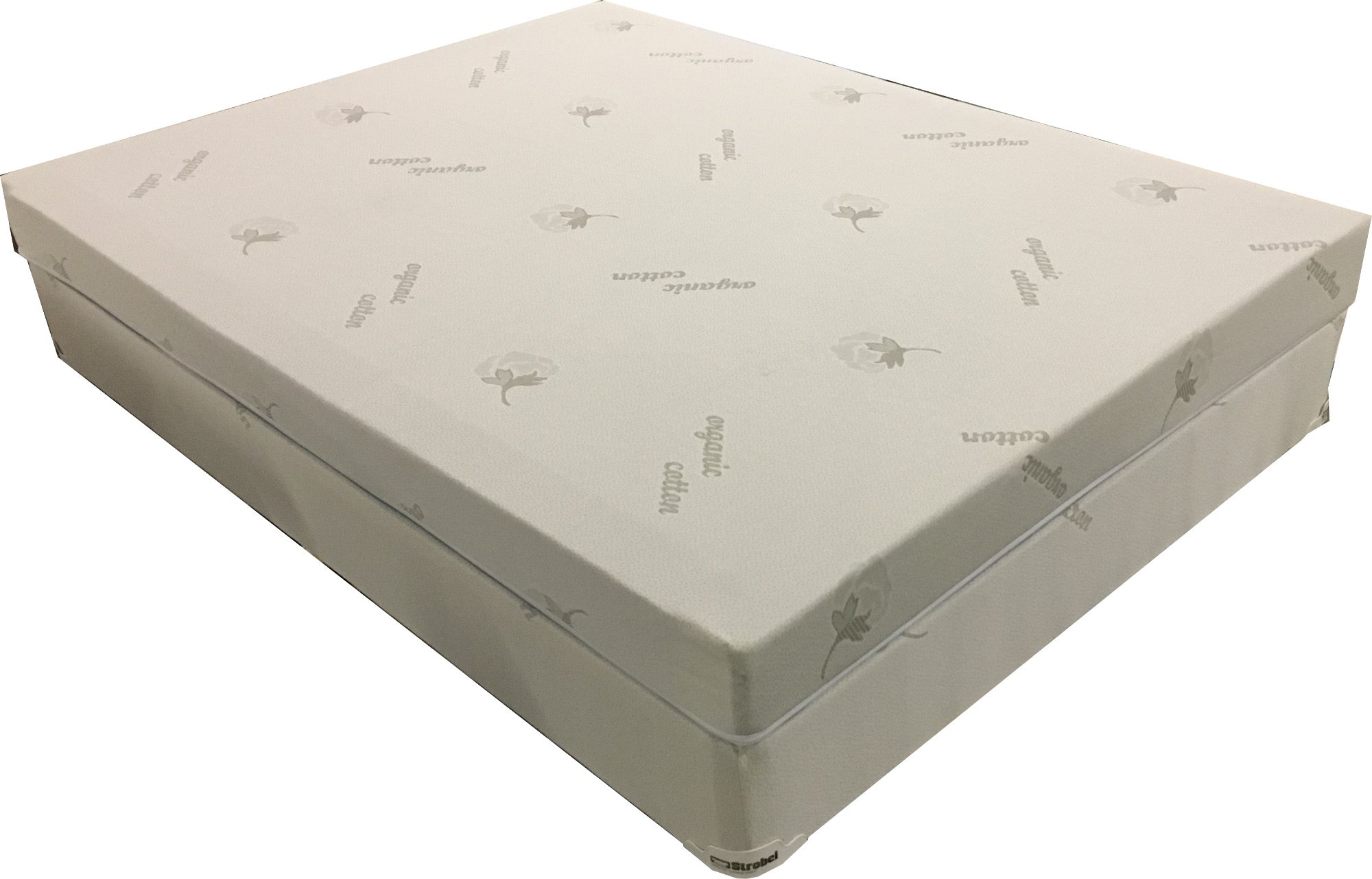 Strobel Organic Softside Waterbed Patented Leak-Proof Deep 7-in Fill