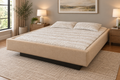 Massina Complete Waterbed Padded Fabric without Headboard