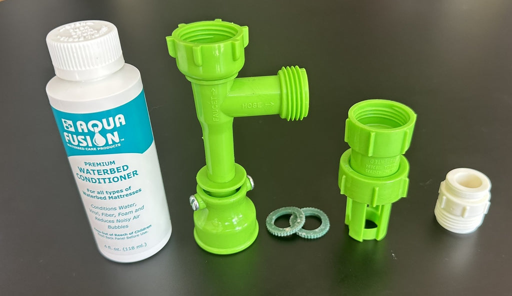 Waterbed Fill & Drain Kit with Premium Concentrated Conditioner