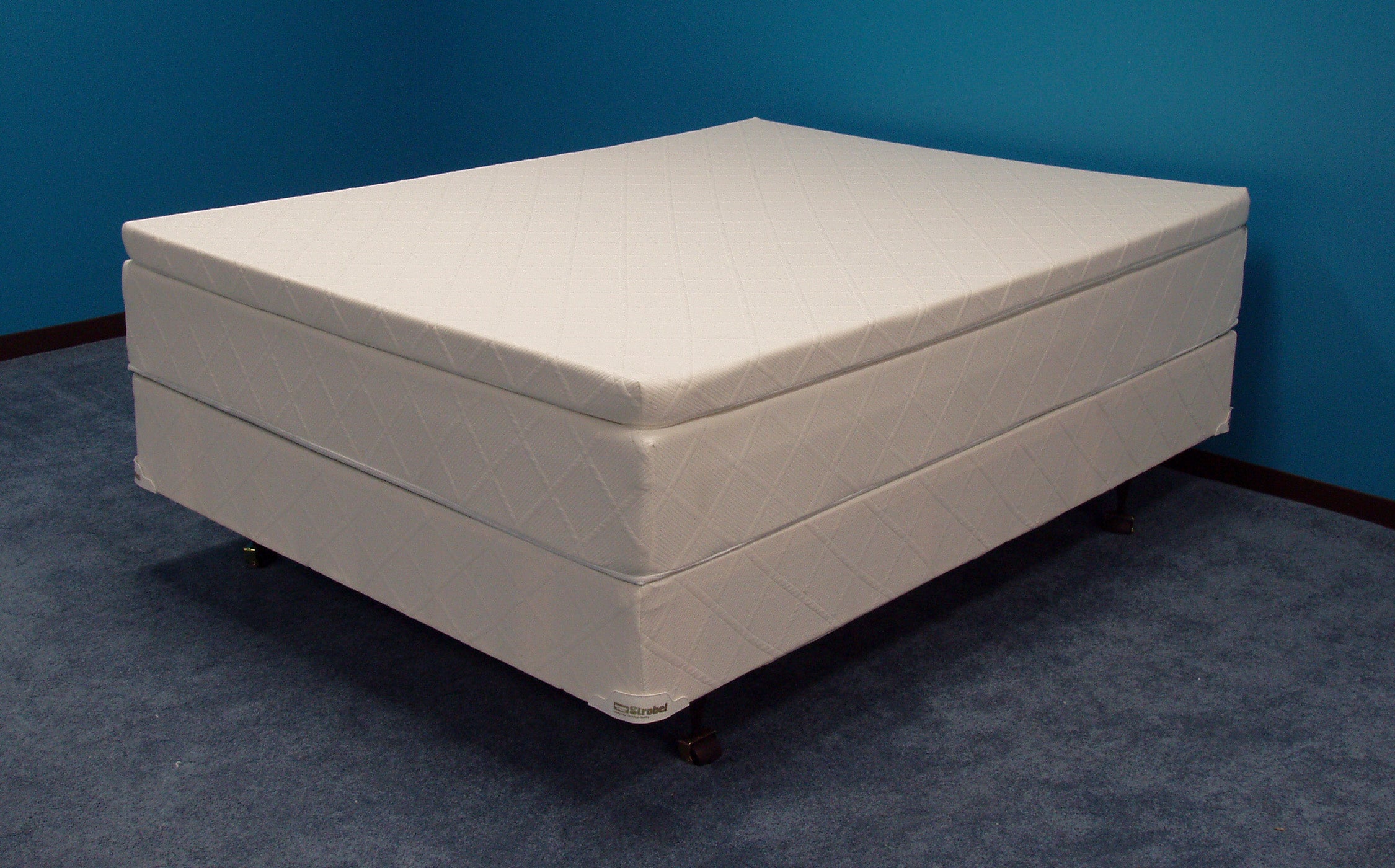 photo of strobel organic extra deep fill softside waterbed