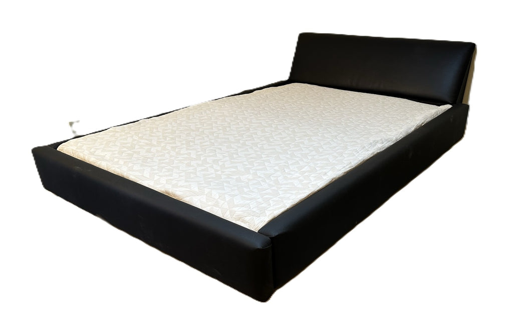 Scalea Complete Waterbed Padded Fabric with Large Angled Headboard