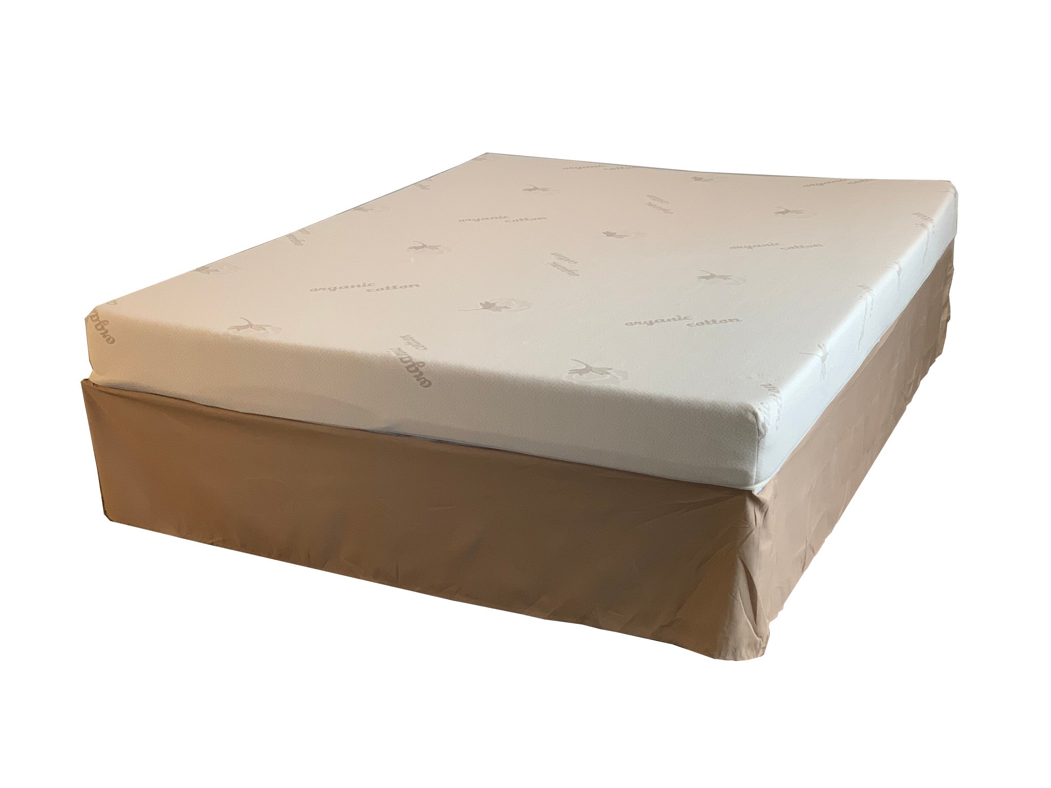 Saturn Platform Bed for Regular Beds or Waterbeds 14-in Unfinished Pedestal with Deck