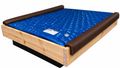 Strobel Organic 2-Piece JUMBO 4.5-in Front Padded Waterbed Rail Cap Microsuede Fabric