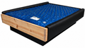 Strobel Organic 2-Piece COVERALL 9.75-in Front Padded Waterbed Rail Cap Faux Leather
