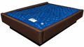 Strobel Organic 3-Piece COVERALL 9.75-in Front Padded Waterbed Rail Cap Microsuede Fabric