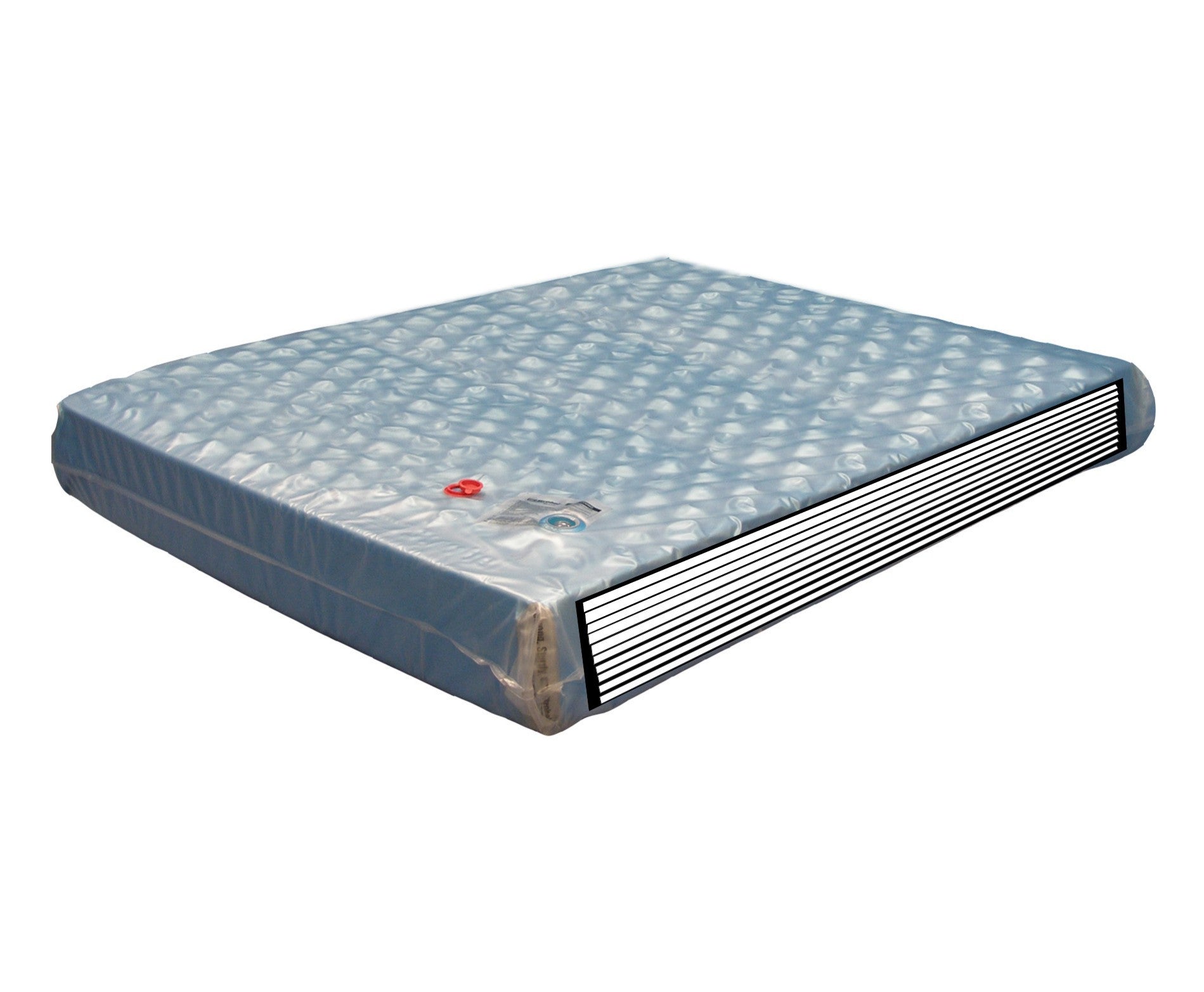 Strobel Organic Double Wall Leak Proof Patented Hydro-Support 510 Waterbed Mattress 10 Layer Waveless