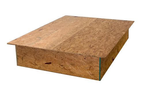 photo of platform bed