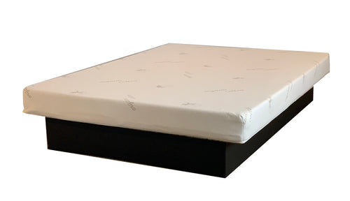 Hercules Platform Bed for Regular Beds or Waterbeds 9-in Black Pedestal with Deck