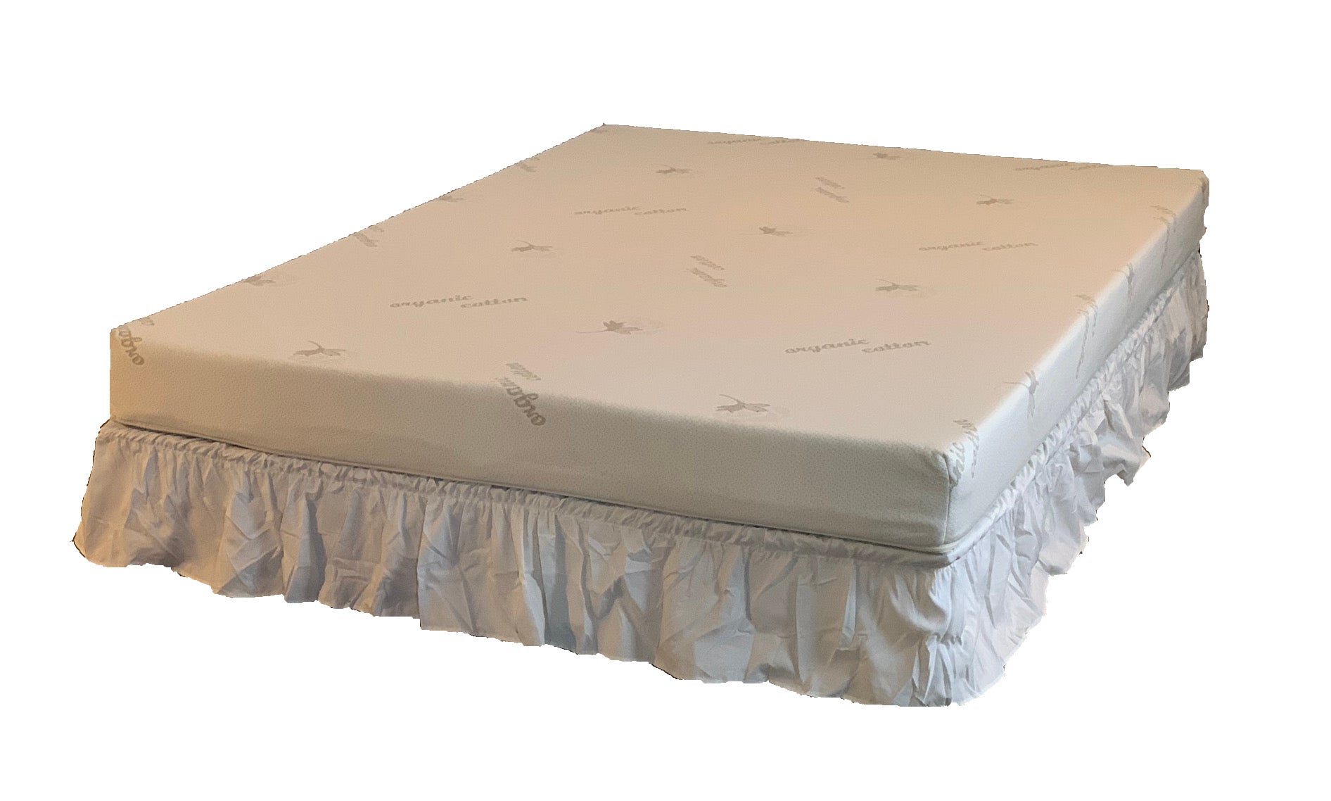 Zeus Platform Bed for Regular Beds or Waterbeds 9-in Unfinished Pedestal